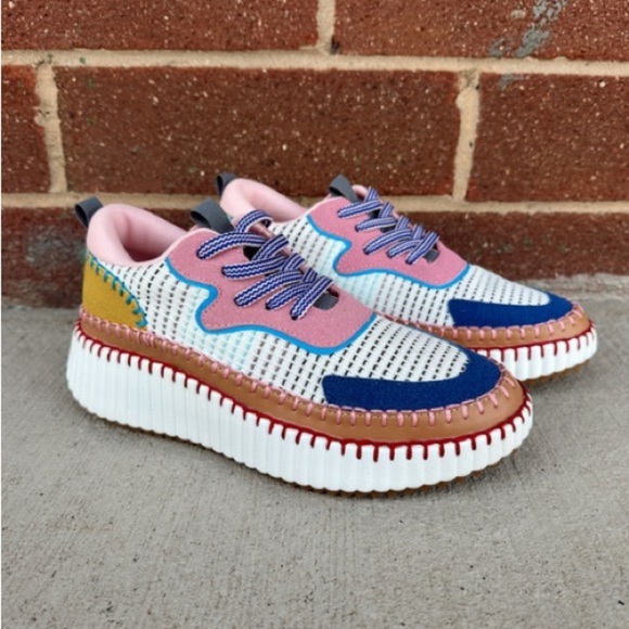 Cozzy Girl Coachel Colorful Sneakers - Picture 1 of 8
